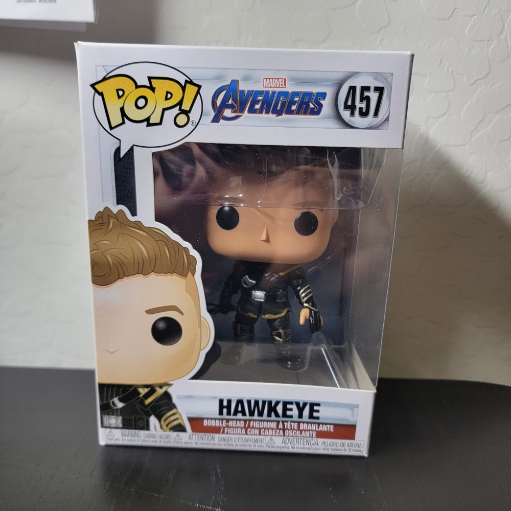Funko pop hawk eye #457